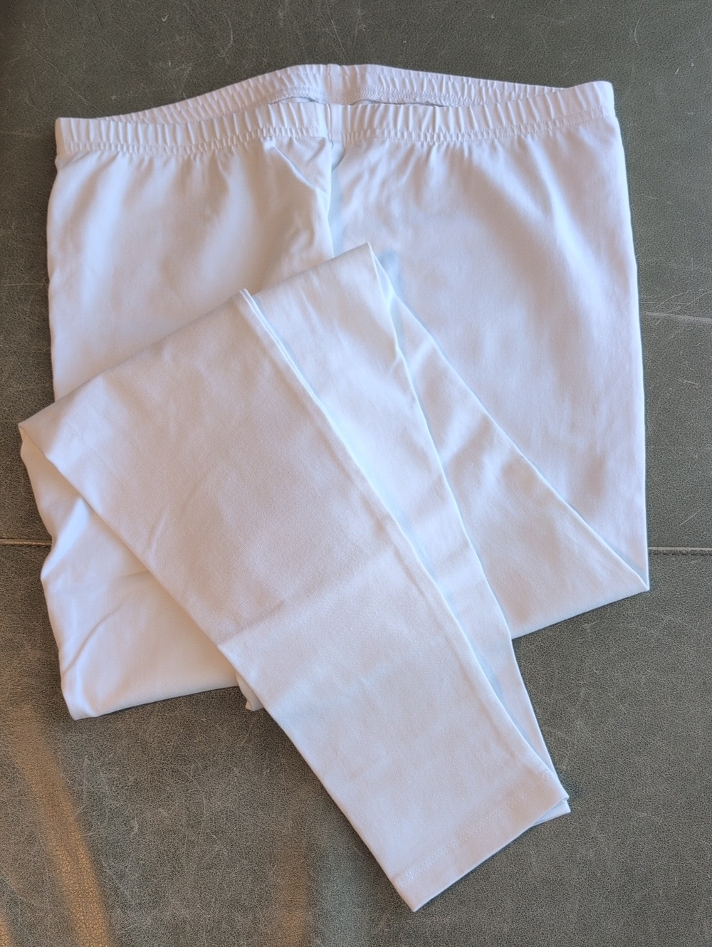 J. Jill White Prima Cotton Ankle Leggings - Women's Medium Tall